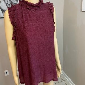 Ruby Red Blouse